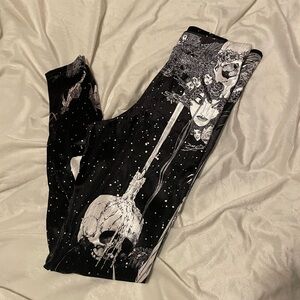 Blackmilk Austen’s Hamlet Velvet HW Leggings